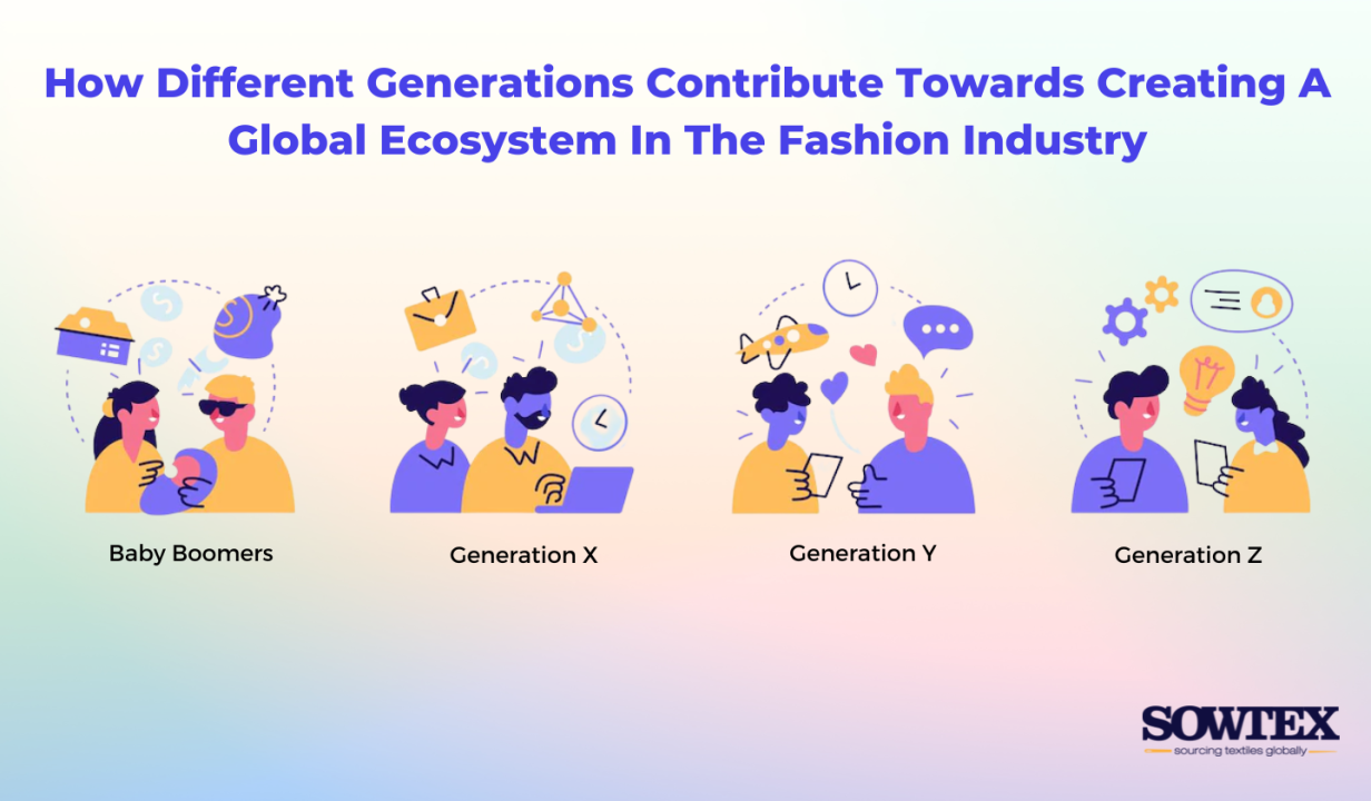 How Different Generations Contribute Towards Creating A Global Ecosystem In The Fashion Industry.