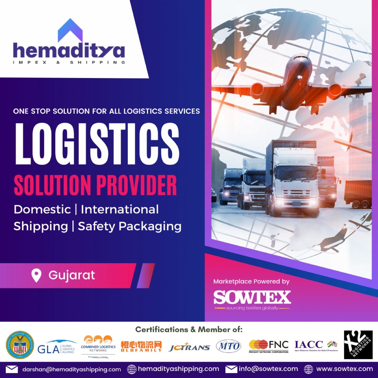 Introducing: Hemaditya Impex & Shipping